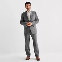Stafford Houndstooth Mens Classic Fit Suit Jacket