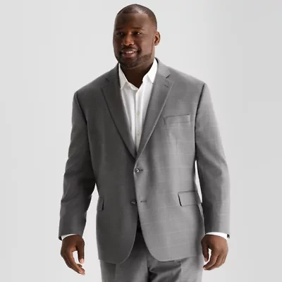 Stafford Coolmax All Season Mens Classic Fit Big and Tall Suit Jacket