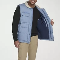 Levi's Mens Denim Midweight Big and Tall Quilted Vest