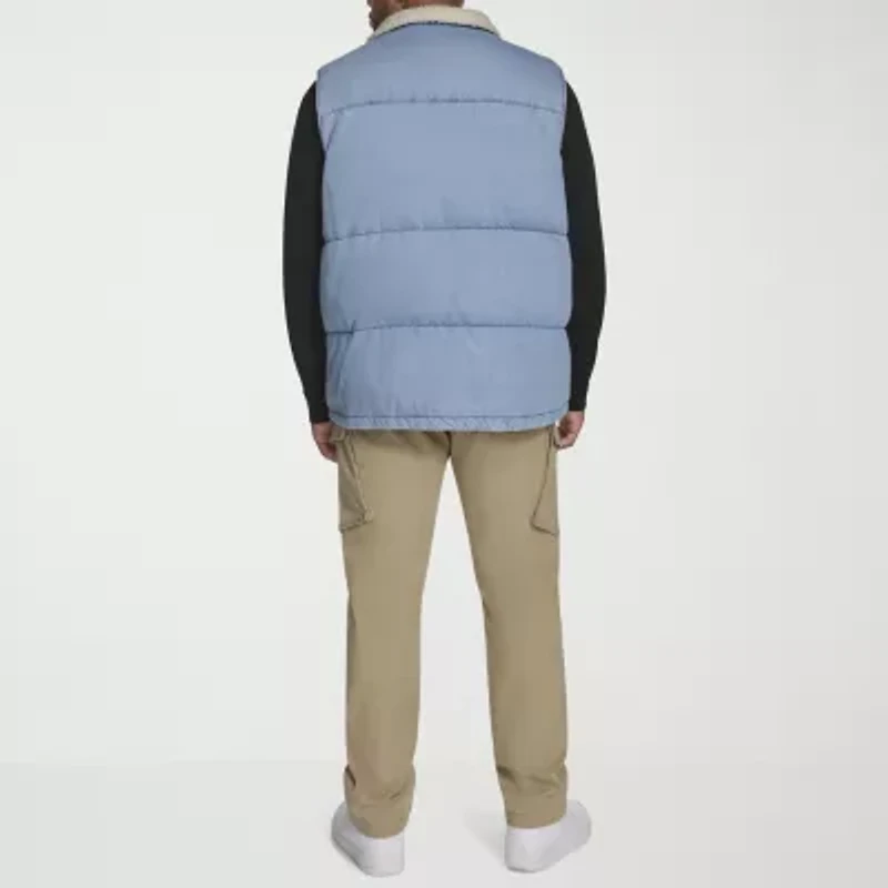 Levi's Mens Denim Midweight Big and Tall Quilted Vest