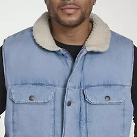 Levi's Mens Denim Midweight Big and Tall Quilted Vest