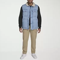 Levi's Mens Denim Midweight Big and Tall Quilted Vest