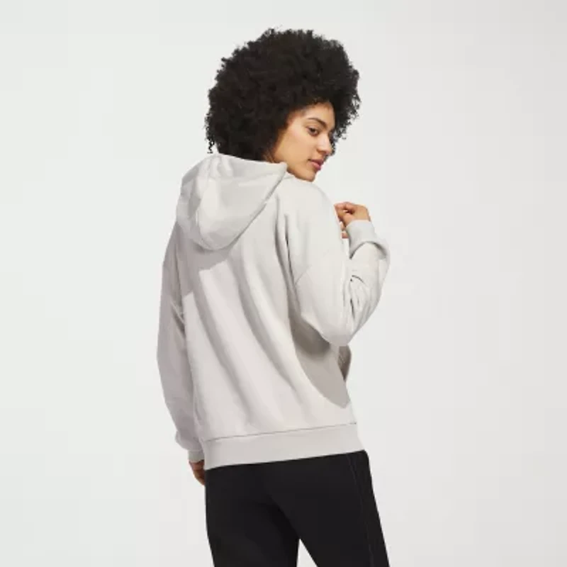 adidas Womens Long Sleeve Fleece Active Hoodie