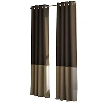 CHF Kendall Grommet Top Light-Filtering Single Curtain Panel