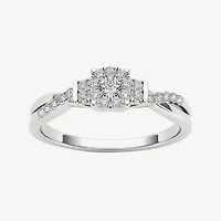 4 CT.T.W. Natural Diamond 10K Gold Engagement Ring