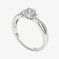 4 CT.T.W. Natural Diamond 10K Gold Engagement Ring
