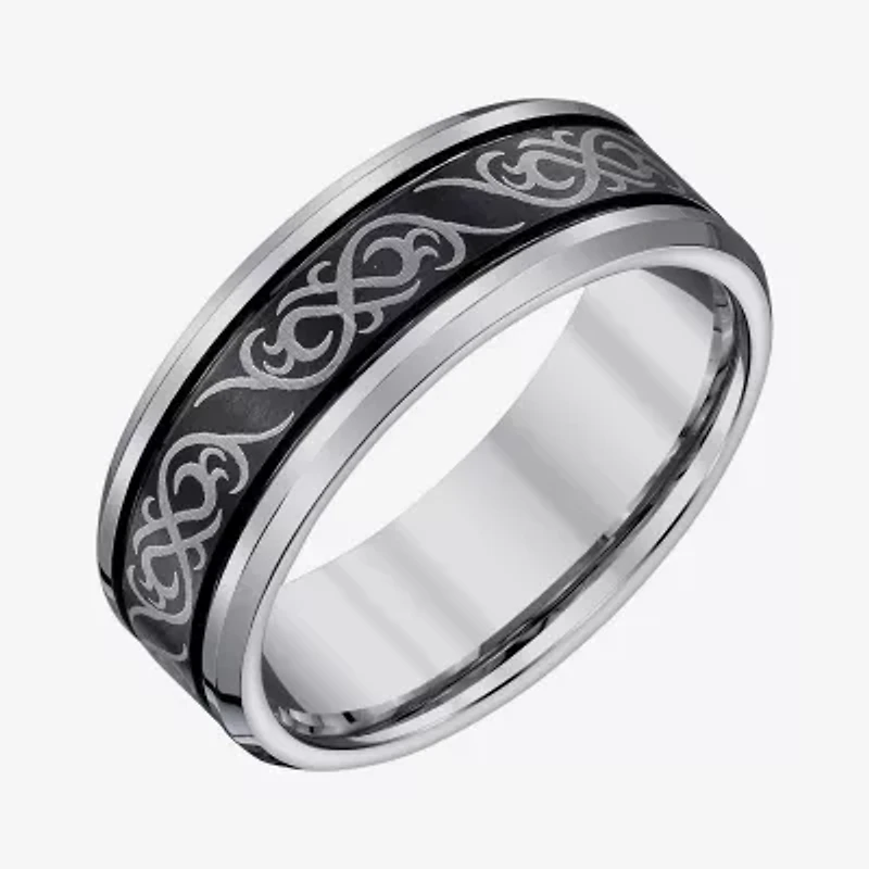 Mens 9M Tungsten Wedding Band