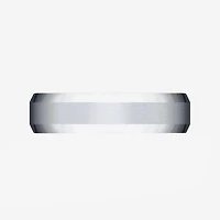 Mens Platinum 6mm Comfort-Fit Wedding Band