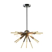 INK+IVY Ely 3-Light Spiked Chandelier