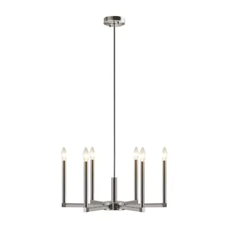 INK+IVY Renzetti 6-Light Candelabra Chandelier