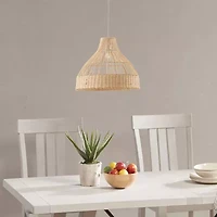INK+IVY Wren Bell Shaped Pendant Light