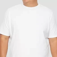 St. John's Bay Super Soft Mens Crew Neck Short Sleeve Quick Dry Big and Tall T-Shirt