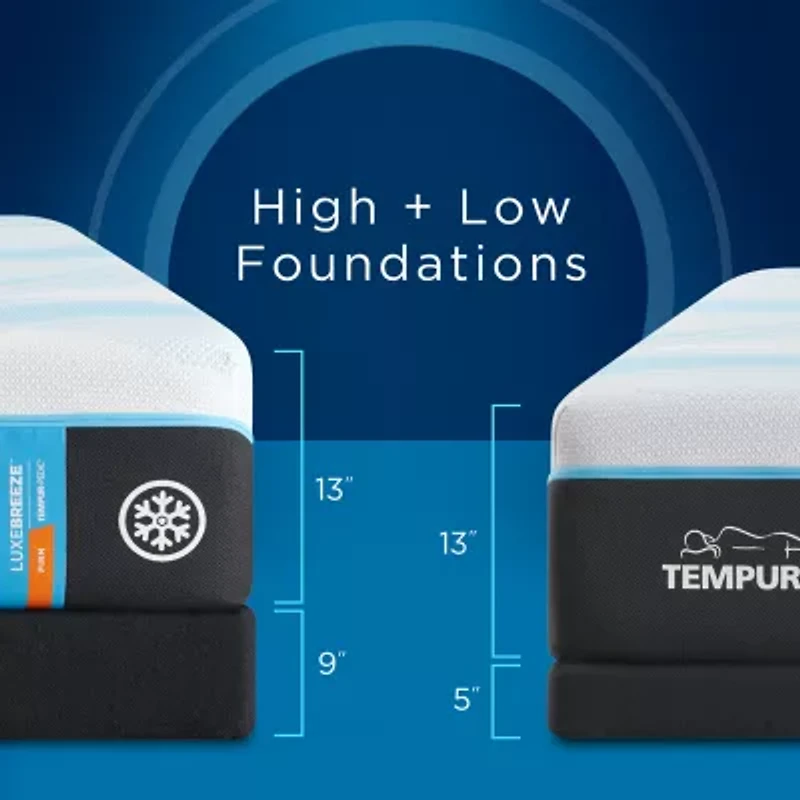 TEMPUR-Pedic LuxeBreeze 2.0 13" Firm Tight Top - Mattress Only