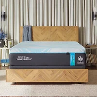 TEMPUR-Pedic LuxeBreeze 2.0 13" Medium Hybrid Tight Top - Mattress + Box Spring