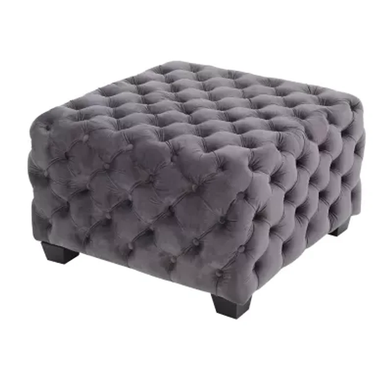 Jaymee Tufted Ottoman