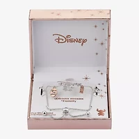 Disney Classics Mom Ohana Womens Crystal Lilo & Stitch Bolo Bracelet