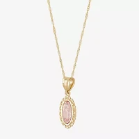 Our Lady Of Guadalupe / Nuestra Senora De Guadalupe Womens 14K Gold 14 Inch Pendant Necklace