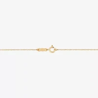 Rene Bargueiras® 14K Two-Tone Gold Crucifix Pendant Necklace