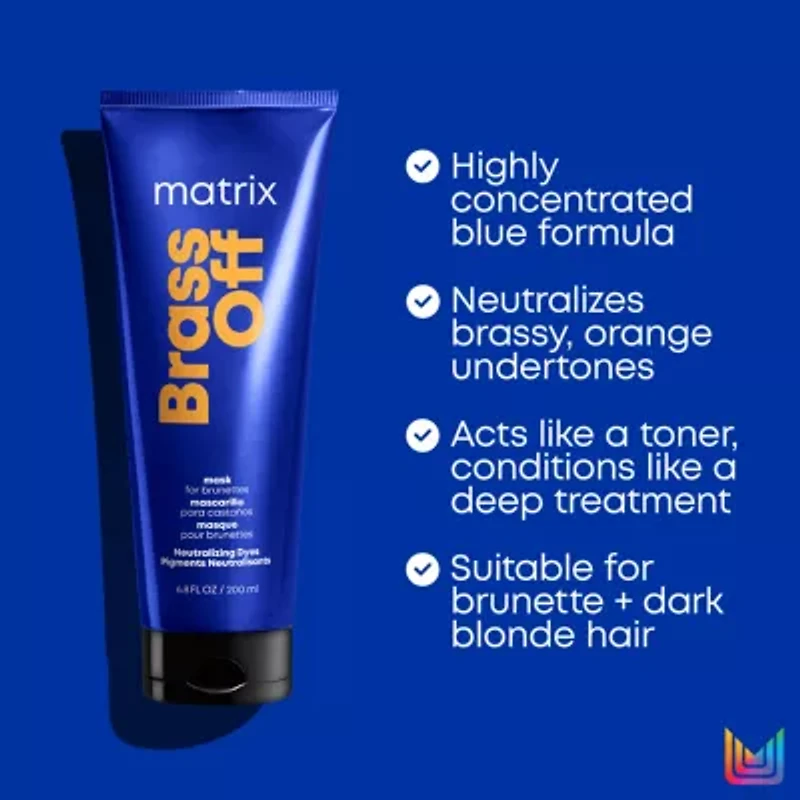 Matrix Brass Off Hair Mask 6.8 oz.