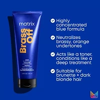 Matrix Brass Off Hair Mask 6.8 oz.