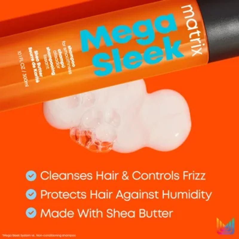 Matrix Mega Sleek Shampoo 10.1 oz.