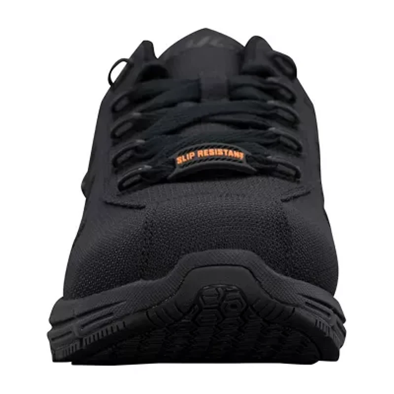 Lugz Grapple Slip Resistant Mens Round Closed Toe Work Shoes
