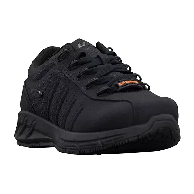 Lugz Grapple Slip Resistant Mens Round Closed Toe Work Shoes