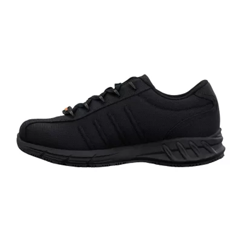 Lugz Grapple Slip Resistant Mens Round Closed Toe Work Shoes