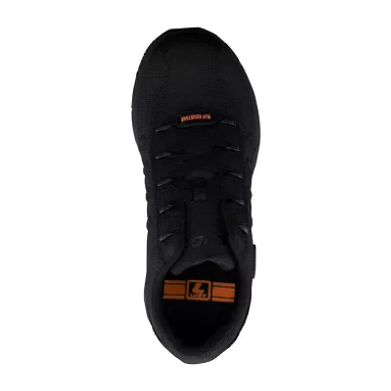 Lugz Grapple Slip Resistant Mens Round Closed Toe Work Shoes