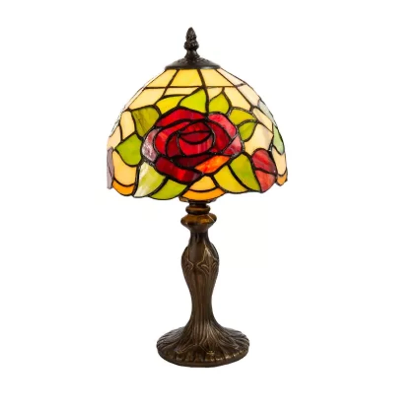 Dale Tiffany Flora Rose Desk Lamp