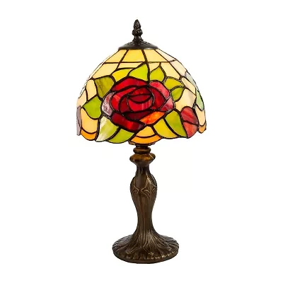 Dale Tiffany Flora Rose Desk Lamp