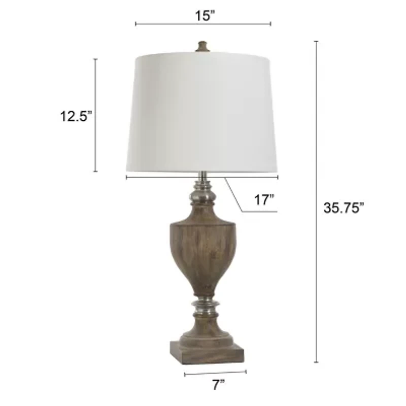 Stylecraft 36" Branson Resin Table Lamp
