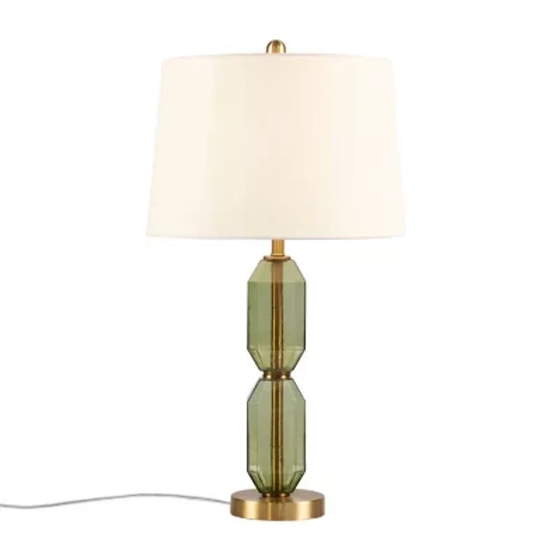 510 Design 26.5" Zirconia Faceted Glass Table Lamp
