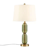 510 Design 26.5" Zirconia Faceted Glass Table Lamp