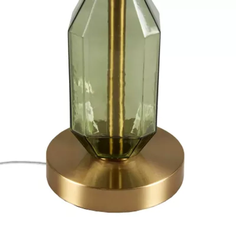 510 Design 26.5" Zirconia Faceted Glass Table Lamp