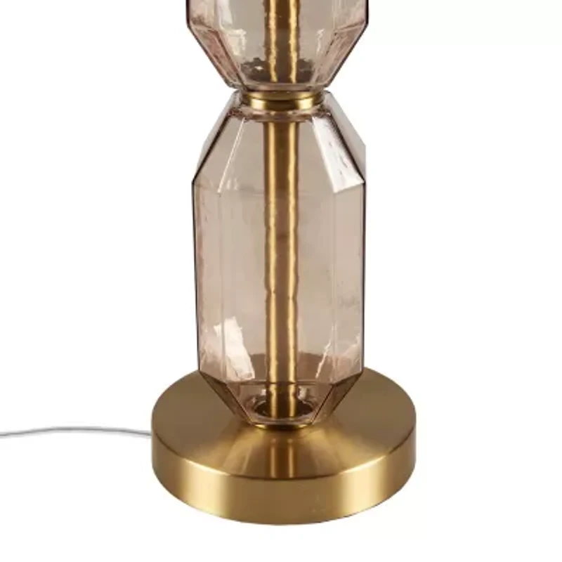 510 Design 26.5" Zirconia Faceted Glass Table Lamp