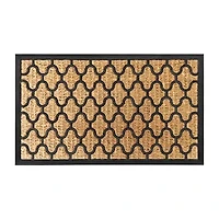 Achim Harlequin Natural Coir 18"X30" Doormat