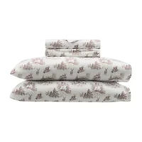 Bearpaw Polyester Flannel Sheet Set, JCPenney Exclusive