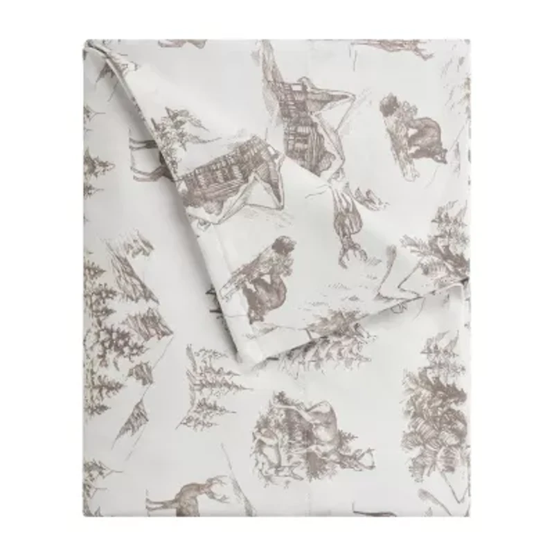 Bearpaw Polyester Flannel Sheet Set, JCPenney Exclusive