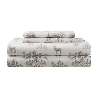 Bearpaw Polyester Flannel Sheet Set, JCPenney Exclusive