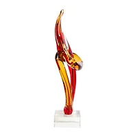 Dale Tiffany Salto Art Glass Sculpture