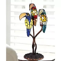 Dale Tiffany™ Three Parrots Accent Lamp