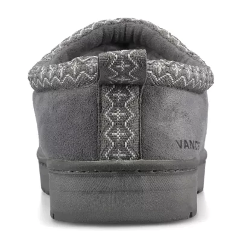 Vance Co Mens Round Slip-On Shoe