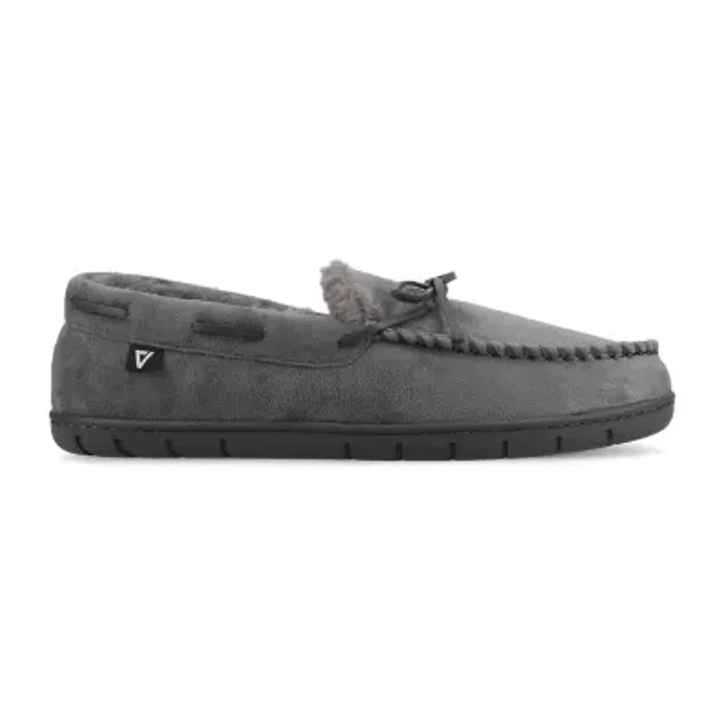 Vance Co Mens Moc Closed Toe Slip-On Shoe