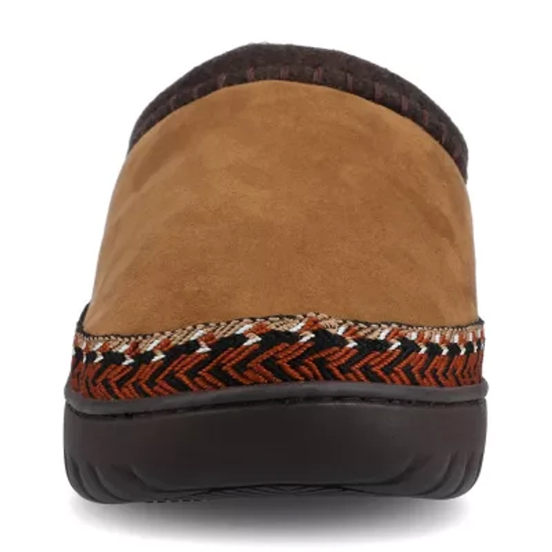 Vance Co Mens Round Closed Toe Slip-On Shoe
