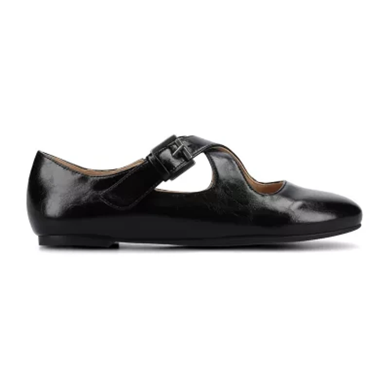 Journee Collection Ivanna Womens Almond Closed Toe Mary Jane Shoes