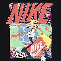 Nike Little Boys Crew Neck Short Sleeve Regular Fit Graphic T-Shirt