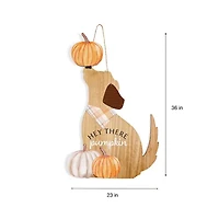 Linden Street Dog Thanksgiving Porch Sign