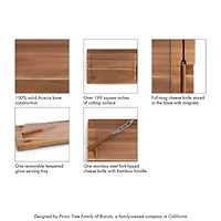 Picnic Time 5-pc. Wood Cheese Board Set