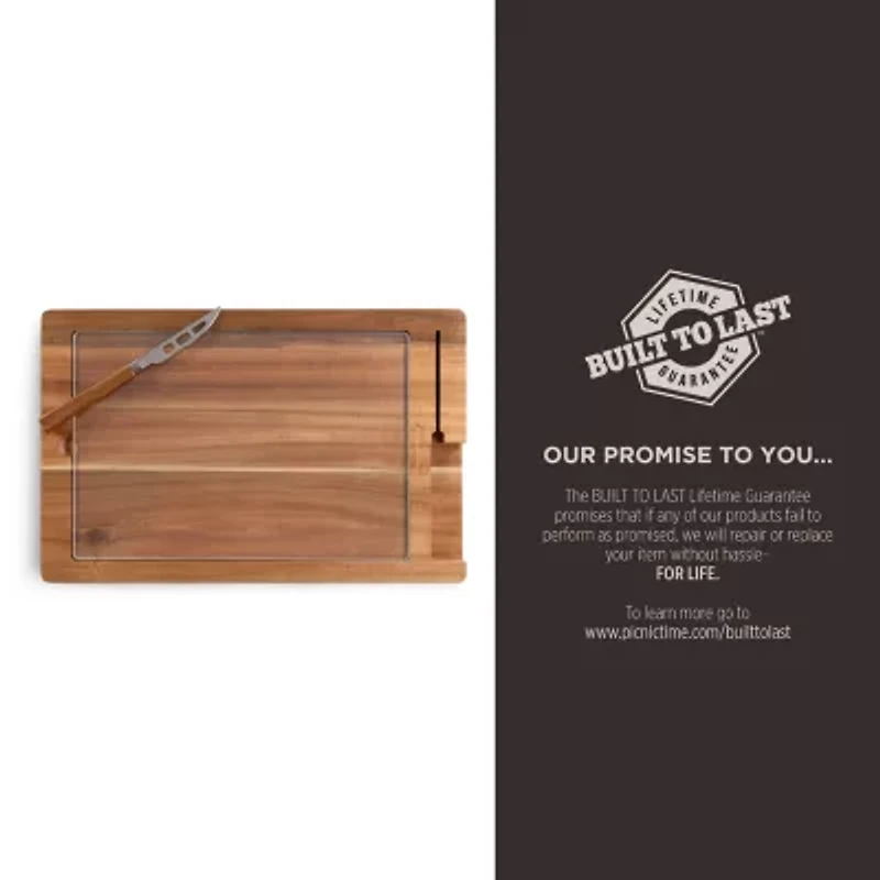 Picnic Time 5-pc. Wood Cheese Board Set